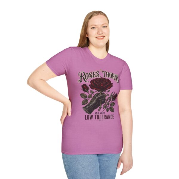 Roses, Thorns Tee — Vintage Rose Graphic T-Shirt