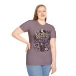Granny Squares But Make Them Sinister T-Shirt — Gothic Crochet Retro Tee