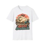 Chicken T-Shirt — "Raised on Sass & Scratch" Vintage Farmhouse Tee
