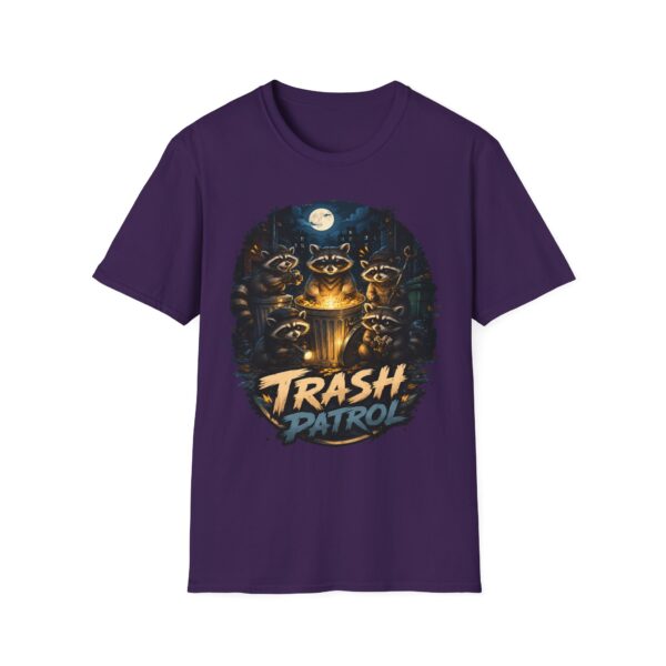 Trash Patrol Raccoon Tee — Nighttime Crew Graphic T-Shirt
