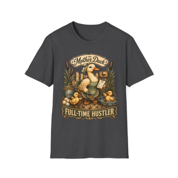 Mother Duck T-Shirt — "Mother Duck: Full-Time Hustler" Vintage Farmyard Tee