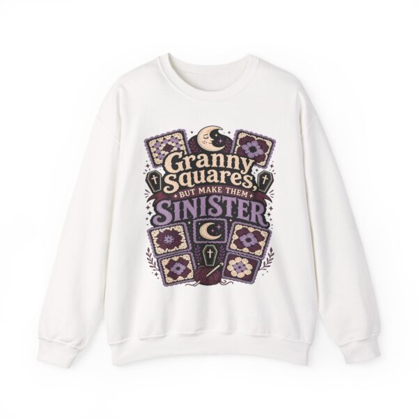 Granny Squares But Make Them Sinister Crewneck Sweatshirt