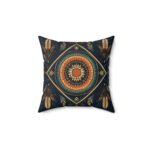 Bohemian Mandala Decorative Pillow