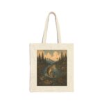 Trout River Vintage Art Tote