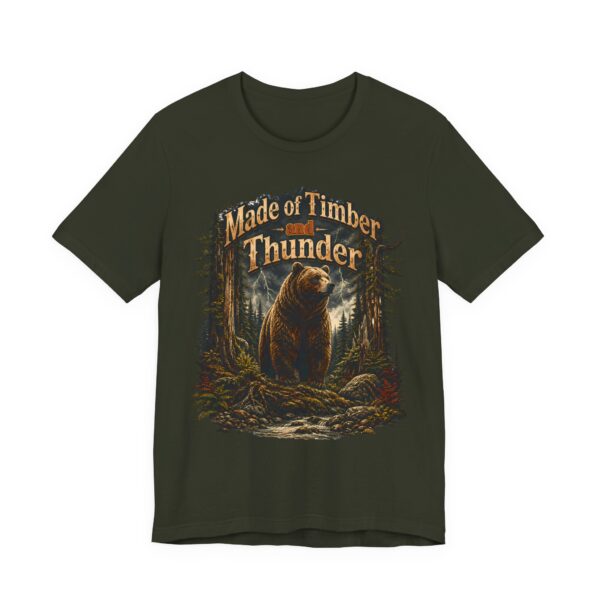Made of Timber and Thunder Bear T-Shirt