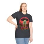 Beamed Up, Not Bothered T-Shirt — Retro UFO Bunny Graphic Tee