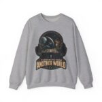 Checkmate From Another World Sweatshirt - Alien vs Human Chess Graphic Crewneck