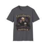 Grandpa T-Shirt — “The Grandkids Call Me When the Monsters Need Advice” Vintage Grandpa Tee