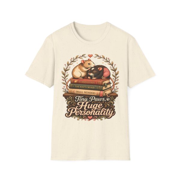 Rat Lover T-Shirt — "Tiny Paws, Huge Personality" Cute Pet Rat Tee
