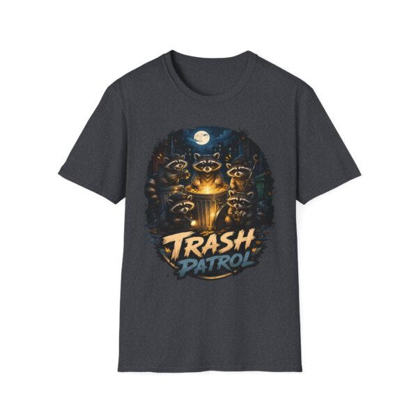 Trash Patrol Raccoon Tee — Nighttime Crew Graphic T-Shirt