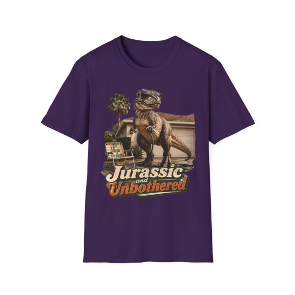 Jurassic & Unbothered T-Shirt — Retro Dino Graphic Tee