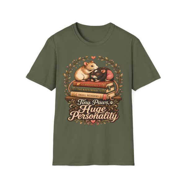 Rat Lover T-Shirt — "Tiny Paws, Huge Personality" Cute Pet Rat Tee