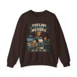 Lunch Lady Tribute Crewneck Sweatshirt — "Fueling Future Heroes: One Tray at a Time"