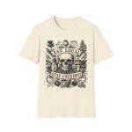 Eat Local Skull Botanical Illustration T-Shirt | Stay Cautious, Poisonous Plants