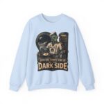 Crewneck Sweatshirt — "Serving Sunny-Side Up on the Dark Side" Alien Chef Graphic