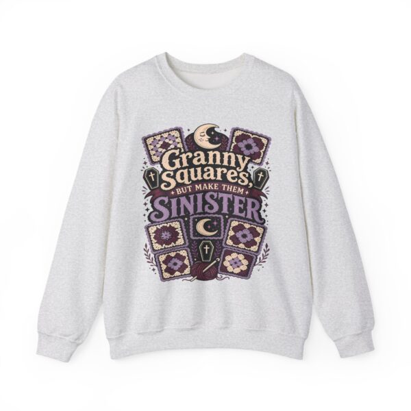 Granny Squares But Make Them Sinister Crewneck Sweatshirt