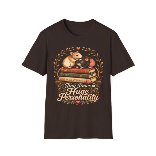 Rat Lover T-Shirt — "Tiny Paws, Huge Personality" Cute Pet Rat Tee
