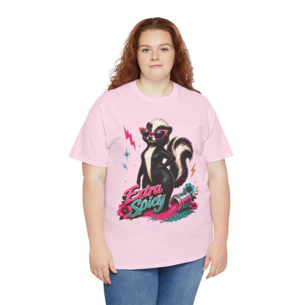 Extra Spicy Skunk T-Shirt – Retro Cute Graphic Tee