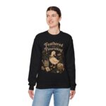 Duck Gardening Sweatshirt — "Feathered and Flourishing" Cozy Crewneck