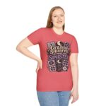 Granny Squares But Make Them Sinister T-Shirt — Gothic Crochet Retro Tee