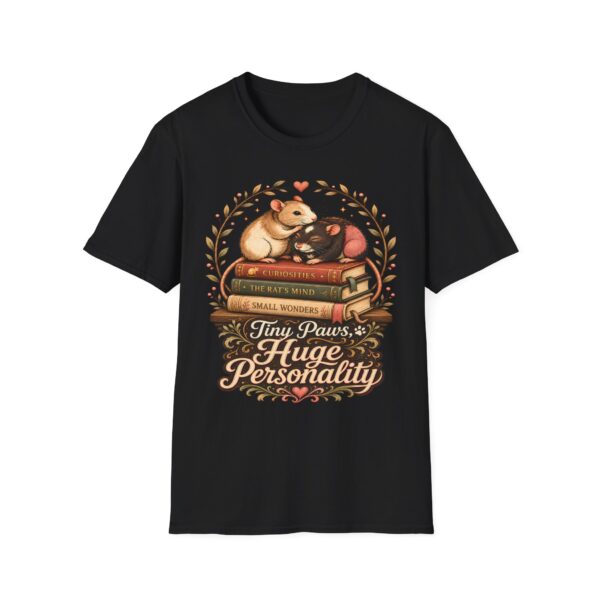 Rat Lover T-Shirt — "Tiny Paws, Huge Personality" Cute Pet Rat Tee