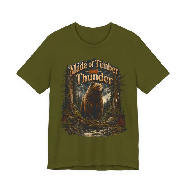 Made of Timber and Thunder Bear T-Shirt