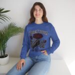 Crewneck Sweatshirt - Roses, Thorns and Very Low Tolerance Graphic