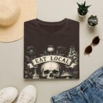 Eat Local Skull Botanical Illustration T-Shirt | Stay Cautious, Poisonous Plants