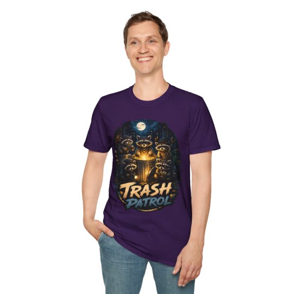 Trash Patrol Raccoon Tee — Nighttime Crew Graphic T-Shirt