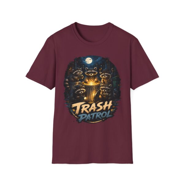 Trash Patrol Raccoon Tee — Nighttime Crew Graphic T-Shirt