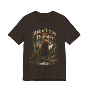 Made of Timber and Thunder Bear T-Shirt