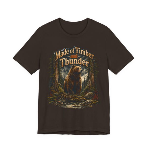 Made of Timber and Thunder Bear T-Shirt