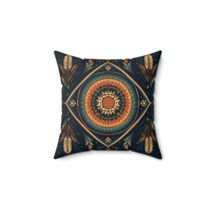 Bohemian Mandala Decorative Pillow