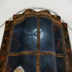 Halloween Ghost Shower Curtain — Cozy Spooky Night Bath Decor