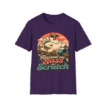 Chicken T-Shirt — "Raised on Sass & Scratch" Vintage Farmhouse Tee