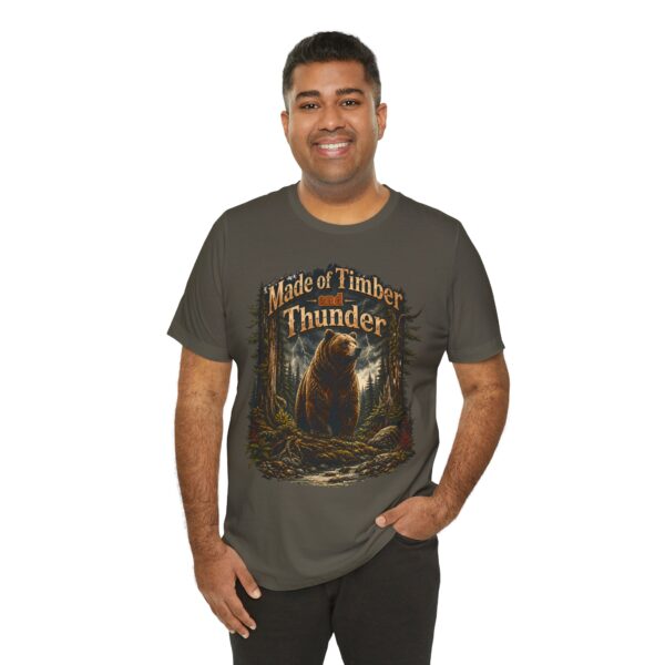 Made of Timber and Thunder Bear T-Shirt