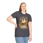 T-Shirt — "Soft Life, Loud Quacks" Cute Duck Graphic Tee one dramatic duck standing in shallow pond water with cattails, ripples, reeds, and a slightly judgmental expression. Give the duck a...