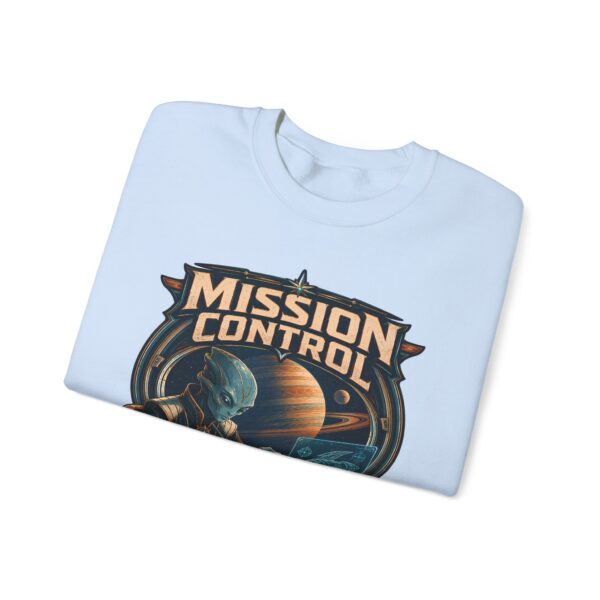 Mission Control Crewneck Sweatshirt - "Mission Control Is My Workbench" Space Engineer Pullover