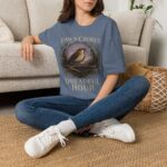 Dawn Chorus Bird T-Shirt — 'Dreadful Hour' Vintage Nature Tee