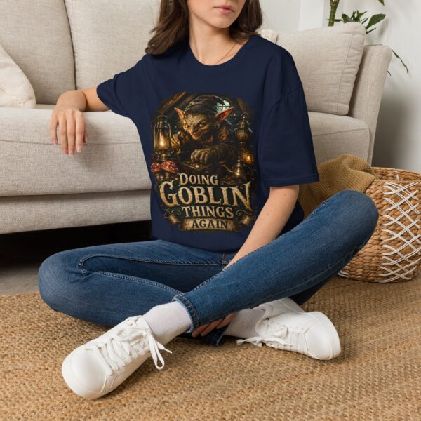Goblin Things T-Shirt — “Doing Goblin Things Again” Fantasy Graphic Tee