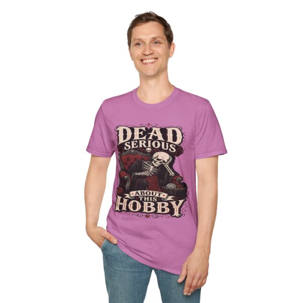 Dead Serious About This Hobby Skeleton Crochet Tee