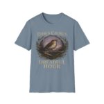 Dawn Chorus Bird T-Shirt — 'Dreadful Hour' Vintage Nature Tee