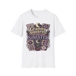 Granny Squares But Make Them Sinister T-Shirt — Gothic Crochet Retro Tee