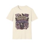 Granny Squares But Make Them Sinister T-Shirt — Gothic Crochet Retro Tee