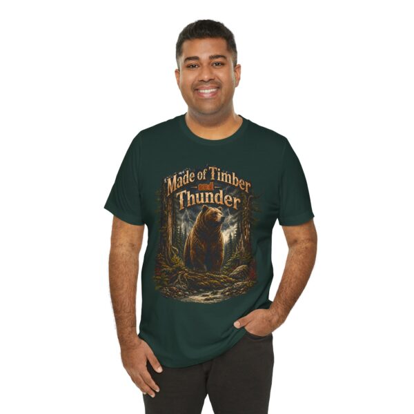 Made of Timber and Thunder Bear T-Shirt