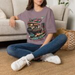 Comet Cafe T-Shirt — Retro Space Diner Graphic Tee ("Open 24/7")