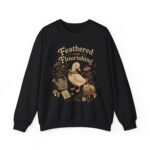 Duck Gardening Sweatshirt — "Feathered and Flourishing" Cozy Crewneck