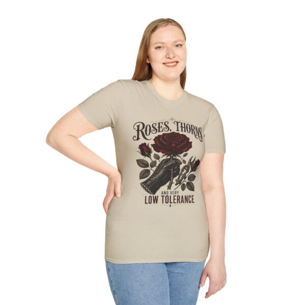 Roses, Thorns Tee — Vintage Rose Graphic T-Shirt