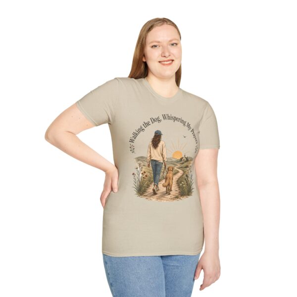Walking the Dog, Whispering My Prayers T-Shirt