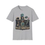 Retro Spaceport Tee — "Unclaimed Since The Last Starport Delay" Alien Deli Illustration